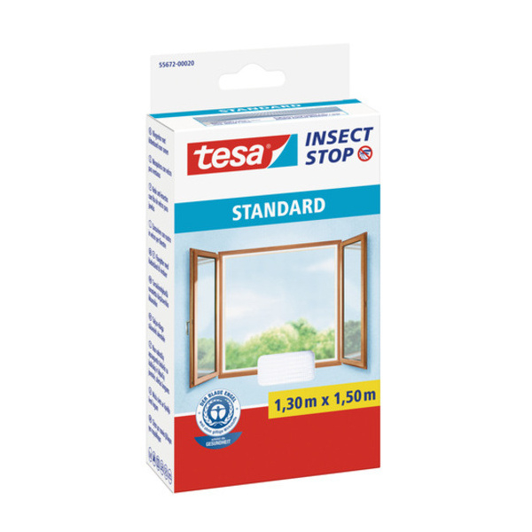 Síť proti hmyzu do oken Tesa Insect Stop STANDARD bílá