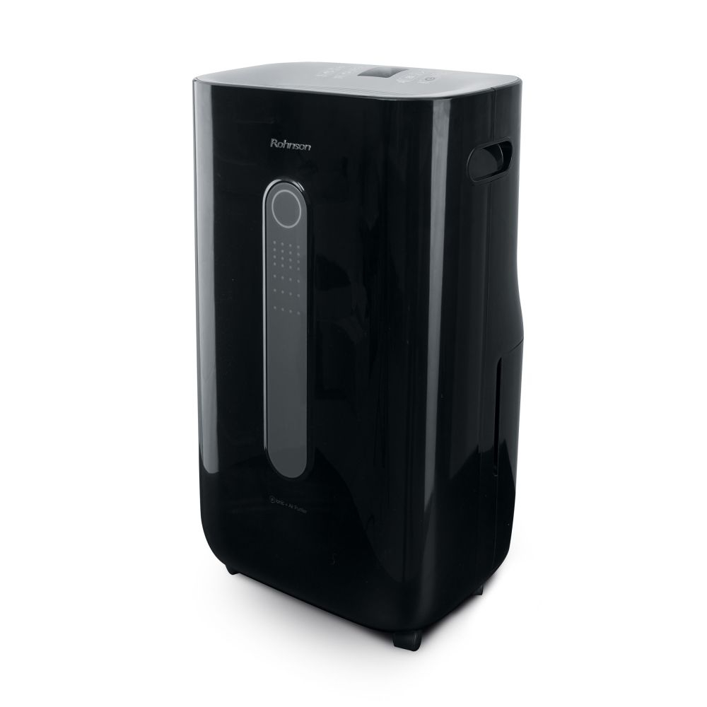 Odvlhčovač vzduchu Rohnson R-9280 Ionic + Air Purifier zboku