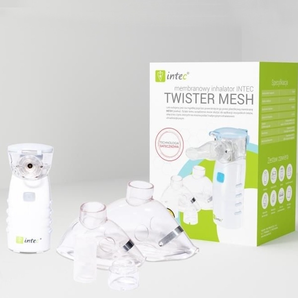  Inhalátor membránový TWISTER MESH včetně příšlušenství