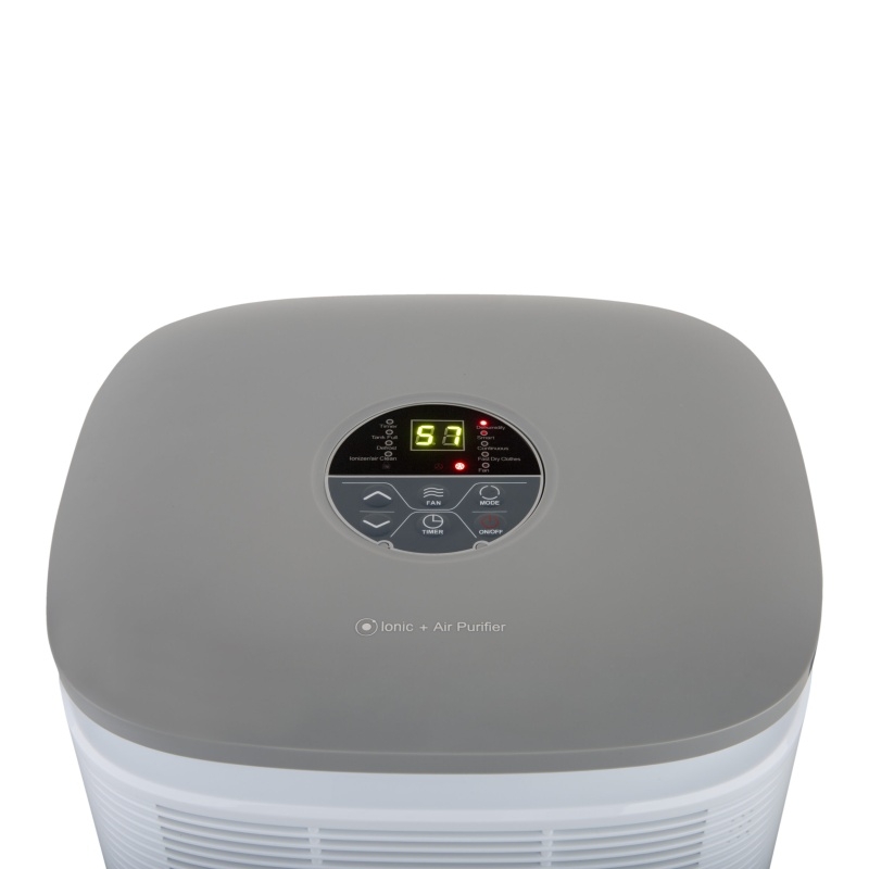 Odvlhčovač vzduchu Rohnson R-9912 Ionic + Air Purifier - ovládací panel