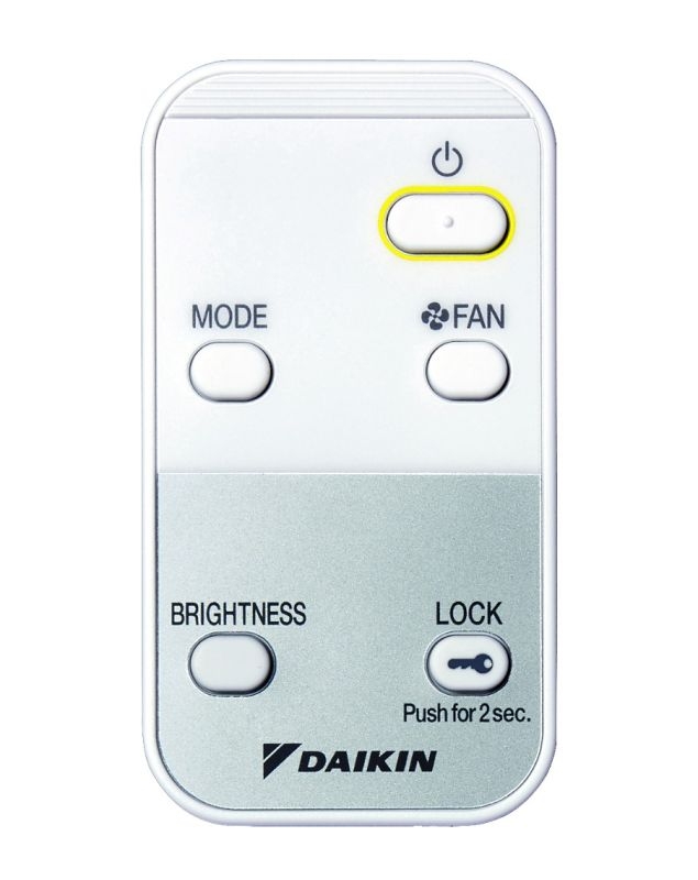 Čistička vzduchu Daikin MC55W – dálkové ovládání