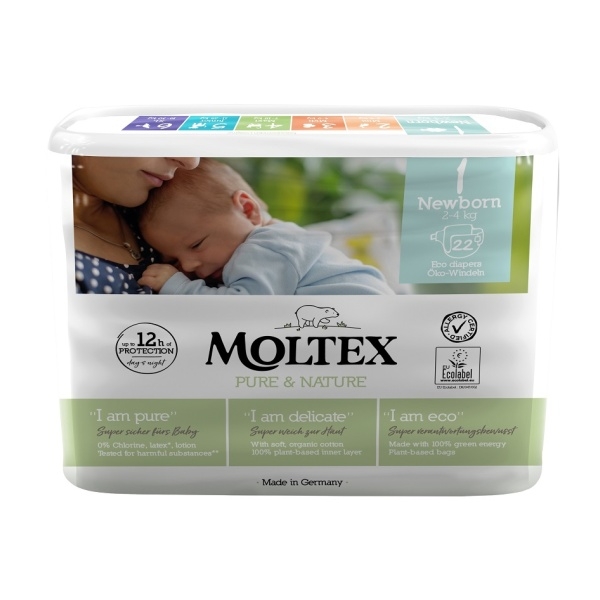 Plenky Moltex Pure & Nature – Newborn 2–4 kg 