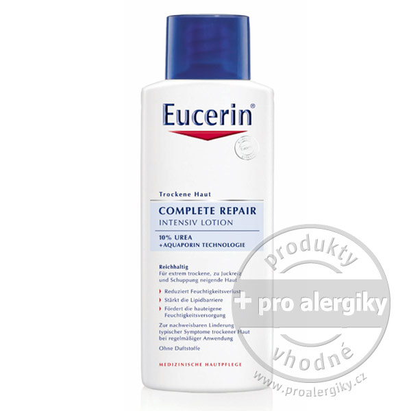 Eucerin, Regenerační tělové mléko 10% Urea Complete repair, 250 ml