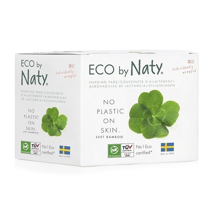 Prsní vložky pro kojící ženy Eco by Naty 30 ks