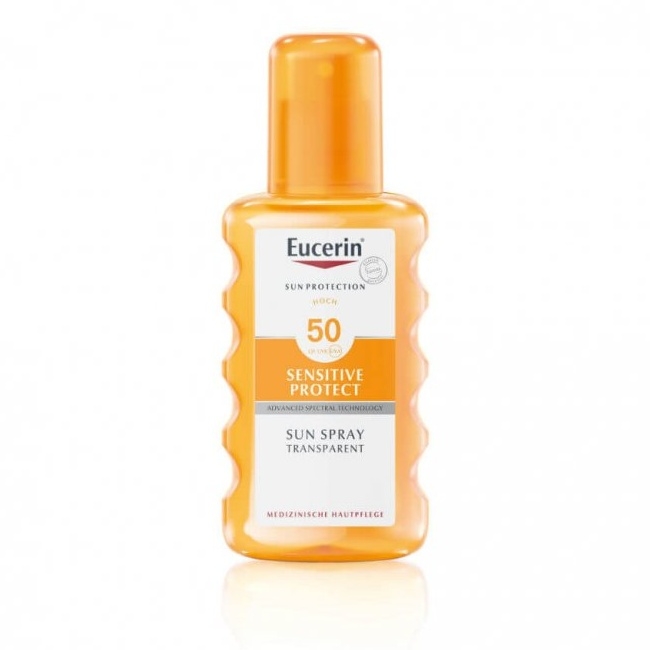 Eucerin transparentní sprej na opalování SPF 50