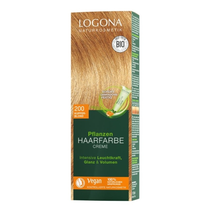 LOGONA Color Creme MĚDĚNÁ BLOND