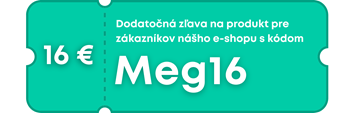 Dodatočná zľava 16 EUR pre zákazníkov nášho e-shopu