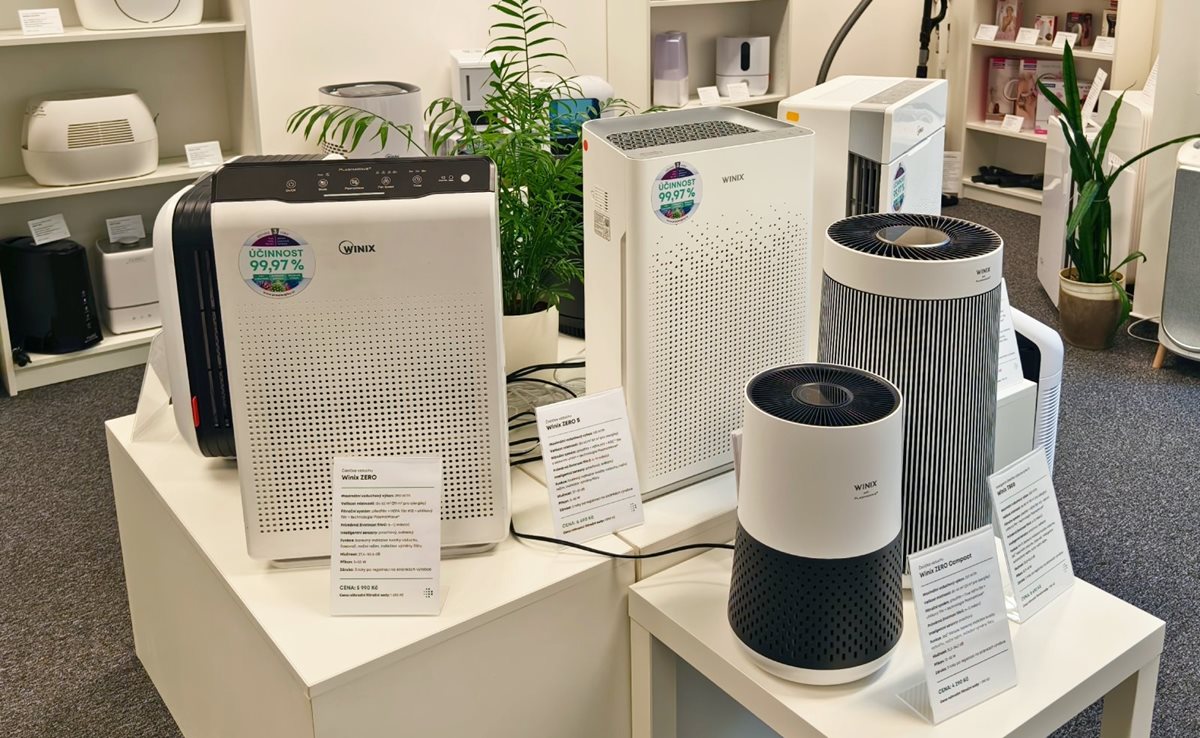 Čističky vzduchu s plazmovou ionizáciou Winix